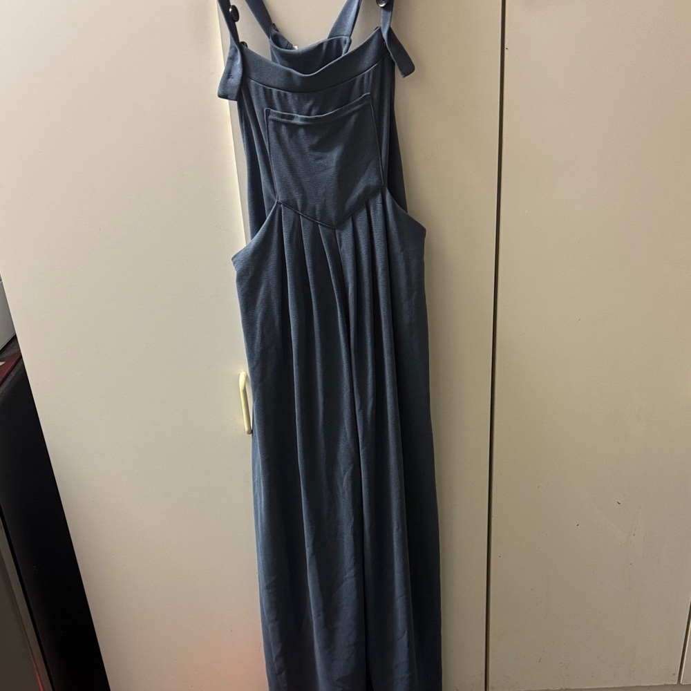 Elegant Blue Women's Dress